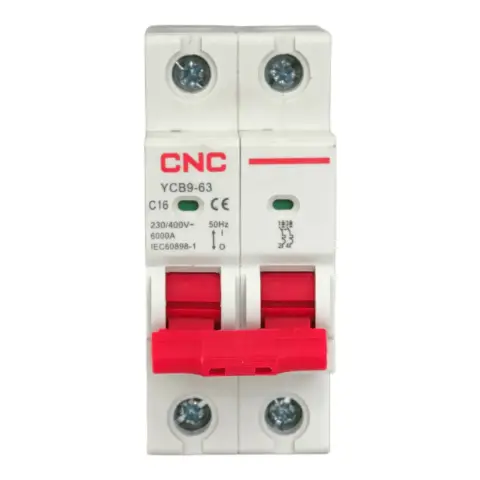 Interruptor termomagnético modular CNC