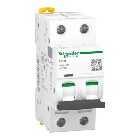 Interruptor termomagnético modular Schneider Electric