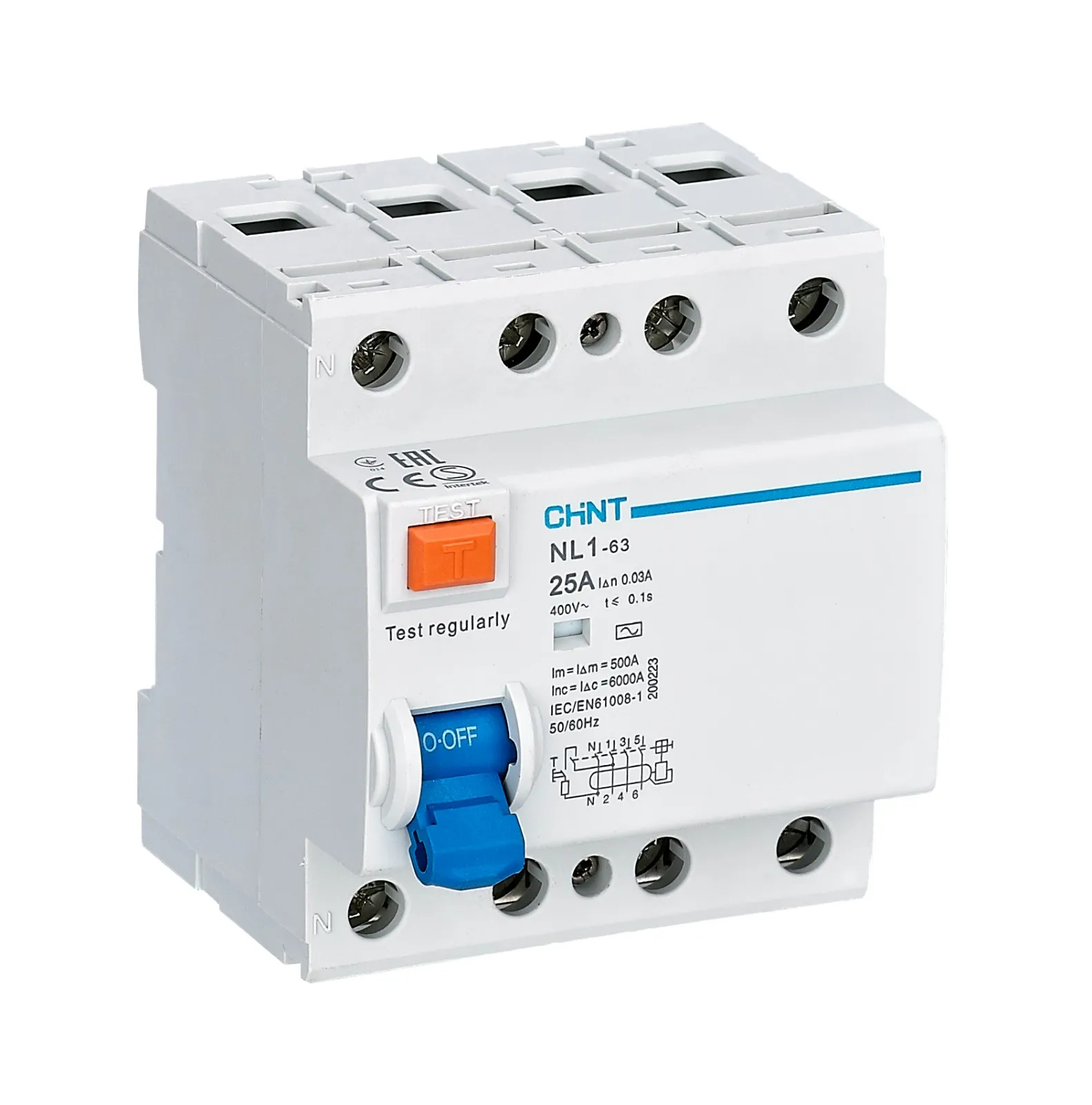 Interruptor diferencial Chint