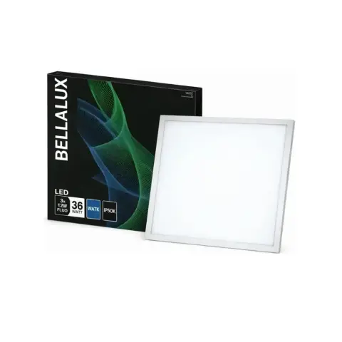 Panel LED cuadrado de embutir Bellalux